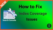 Fix New Search Console Index Coverage Issues