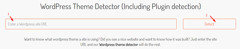 WordPress Theme Detector